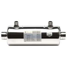 max daprà Daprá Wärmetauscher D-HWT 182 Edelstahl V4A Wärmeleistung 259kW