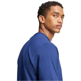 adidas Linear Single Jersey Tee dunkelblau/weiß 3XL