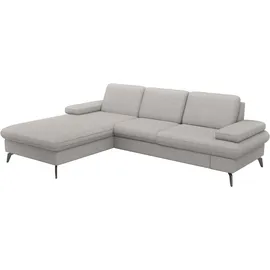 sit&more Ecksofa "Morris Jubi L-Form, B: 247 cm", grau
