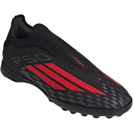 adidas F50 Pro Laceless TF Herren Core Black/Lucid Red 39