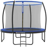 Songmics Garten Trampolin 305 cm inkl. Sicherheitsnetz und Leiter blau