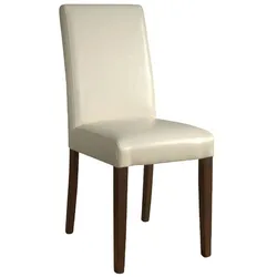Gastronoble Bolero Esszimmerstühle - Kunstleder - creme - 4 Stühle