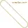 Jobo Zwillings-Panzerkette 585 Gelbgold 3 mm