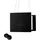 KKT Kolbe Inselhaube 40 cm Schwarz