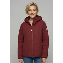 DERBE Quiltby Short - Damen Steppjacke Größe:40, Farbe:rhubarb