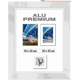 The Wall - the art of framing AG Aluminiumrahmen Quattro silber, 30 x 40 cm