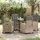 vidaXL Garten Essgruppe 5-tlg. Beige