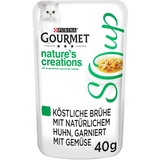 Purina Gourmet PURINA GOURMET Crystal Soup für Katzen mit naturbelassenem Huhn und Gemüse, 32er Pack (32 x 40g)