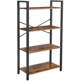 Hansiro Leiterregal, Braun, Holzwerkstoff, 30x66 cm, Wohnzimmer, ,
