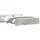 vidaXL Bettgestell 200 x 200 cm H2 Grau