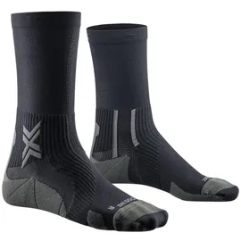 X-Socks Run Perform Crew Laufsocken Schwarz 35-38