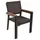 Garden Pleasure Stapelstuhl Davina 58 x 57 x 86 cm braun/grau 2 St.