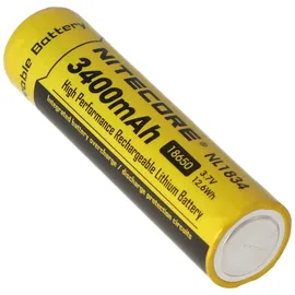 Nitecore Li-Ion Akku Typ 18650 3400mAh NL1834 Original
