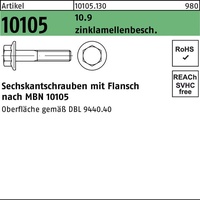 Industrial Quality Supplies ART 10105 Sechskt.flanschschr. MBN 10105 10.9