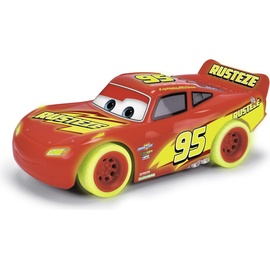 Jada Toys Cars Glow Racers - Lightning McQueen 1:32