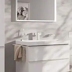 hansgrohe Tecturis E Waschtischarmatur 73041700 Ausladung 157mm, ohne Ablaufgarnitur, mattweiß