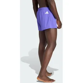 adidas LOGO ELASTISCHE STRICK-BADEHOSE 7,6 CM - Tent Green / White - 3XL
