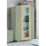 Home Affaire Vitrine Coro 80 x 38 x 120,5 cm Grün