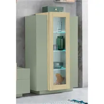 Home Affaire Vitrine Coro 80 x 38 x 120,5 cm Grün