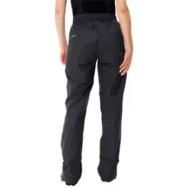 Vaude Drop II Regenhose Damen black uni 38