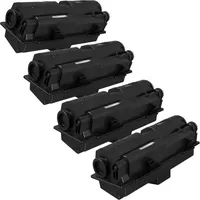 Ampertec 4 Kompatible Toner ersetzt Utax 4413510010 Multipack schwarz