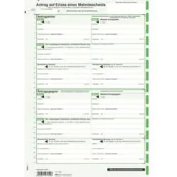 RNK Mahnbescheid A4 2Seit. 10ST 705L/10 SD f.Laserdruck.