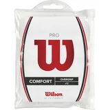 Wilson Pro Overgrip 12 Pack, Weiß,
