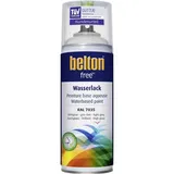 belton Sprühlack belton free Lackspray AQUAcolours 400 ml lichtgrau grau