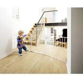 Baby Dan Kaminschutzgitter Flex L 90-223 cm weiß