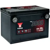 YUASA YBX3780 12V 74Ah 740CCA versiegelte wartungsfreie Hochleistungs-Autobatterie