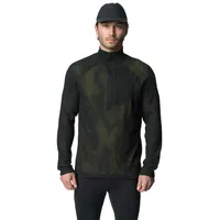 Houdini Pace Flow Halbreißverschluss-sweatshirt - True Black - XS