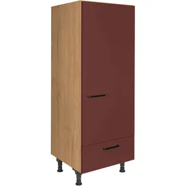 Nobilia Kühlumbauschrank Easytouch 60 x 58,3 x 167,8 cm Rot