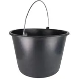 Baueimer 12L mit Skala Wassereimer Mörtelkübel Mörteleimer Kübel für Baustelle und Garten (5 Stück, 12 Liter)