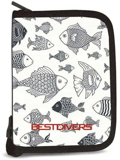 Best Divers Dive Art10 6-ring-tauchtagebuch-umschlag - Psychedelic - One Size