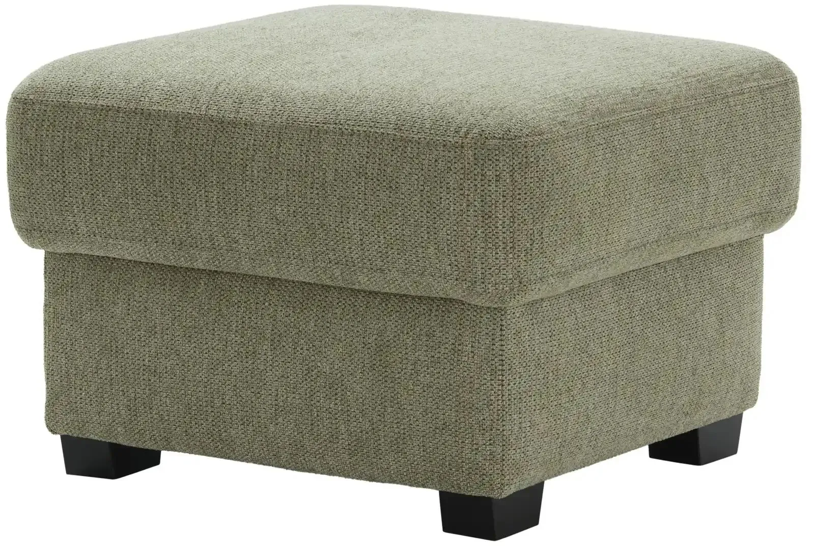 bobb Hocker mit Boxspringpolsterung  Lisa de Luxe , grün , Maße (cm): B: 61 H: 47 T: 61.0