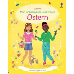 Mein Anziehpuppen-Stickerbuch: Ostern