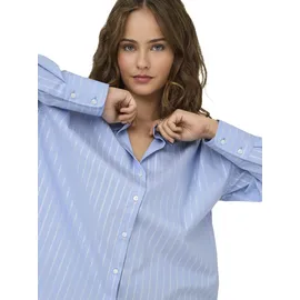 Jdy Hemdbluse JDYMIO Blau M