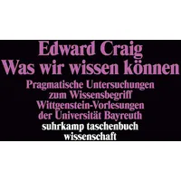 Suhrkamp Was wir wissen können: