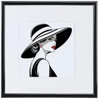 Ideal Trend New Lifestyle Kunststoff Bilderrahmen quadratisch Foto Rahmen