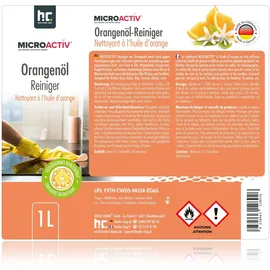 microactiv® Orangenöl Reiniger Konzentrat 6 x 1 l