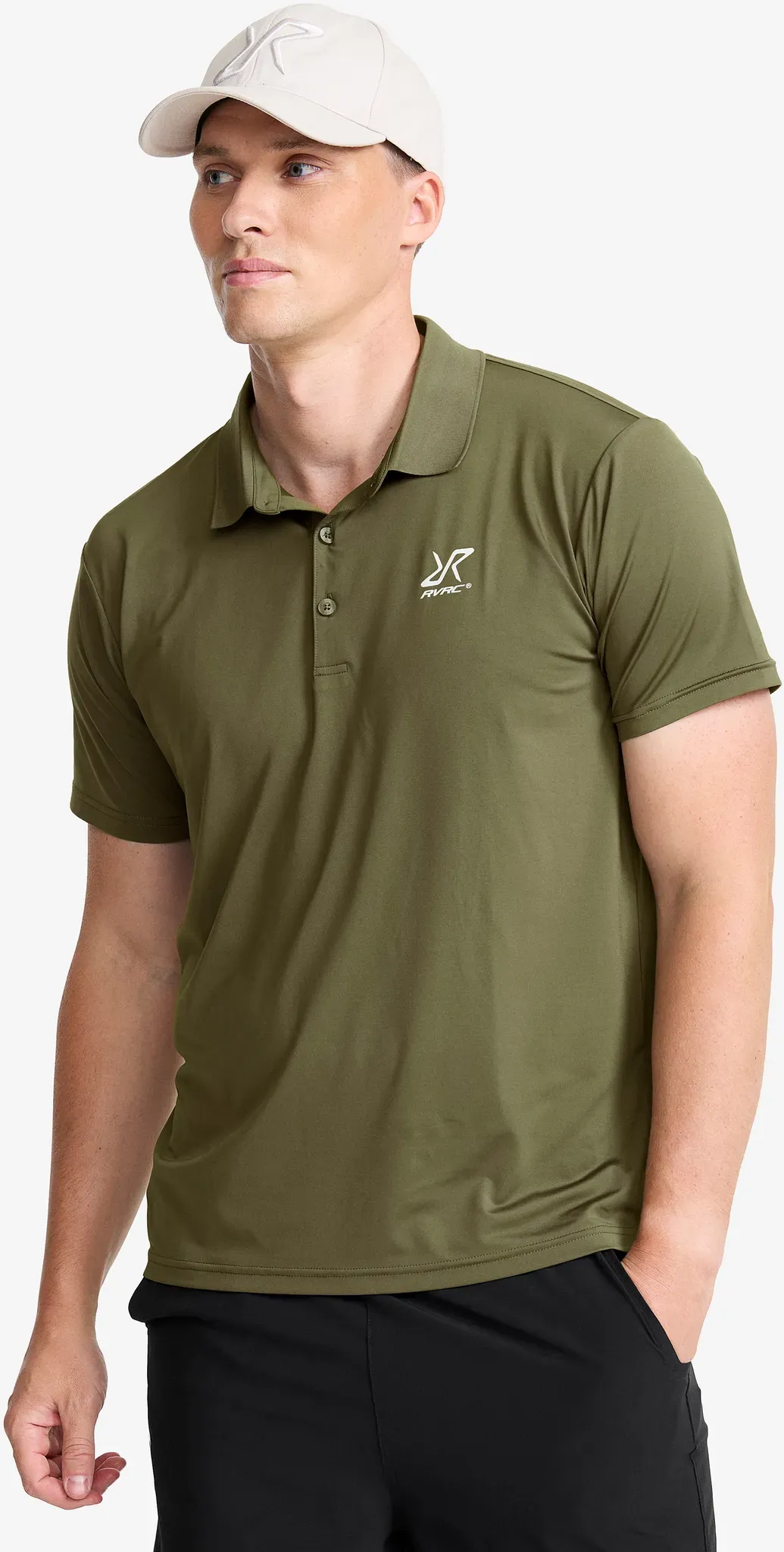 Stream Polo Shirt Herren Grape Leaf, Größe:4XL - Herren > Oberteile > T-shirts - Grün