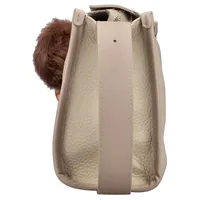 Rieker Umhängetasche Marmor, Schultertasche Damen Tasche mit viel Stauraum beige