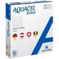 Convatec (Germany) GmbH Aquacel Extra 10x10 cm Verband 10 St