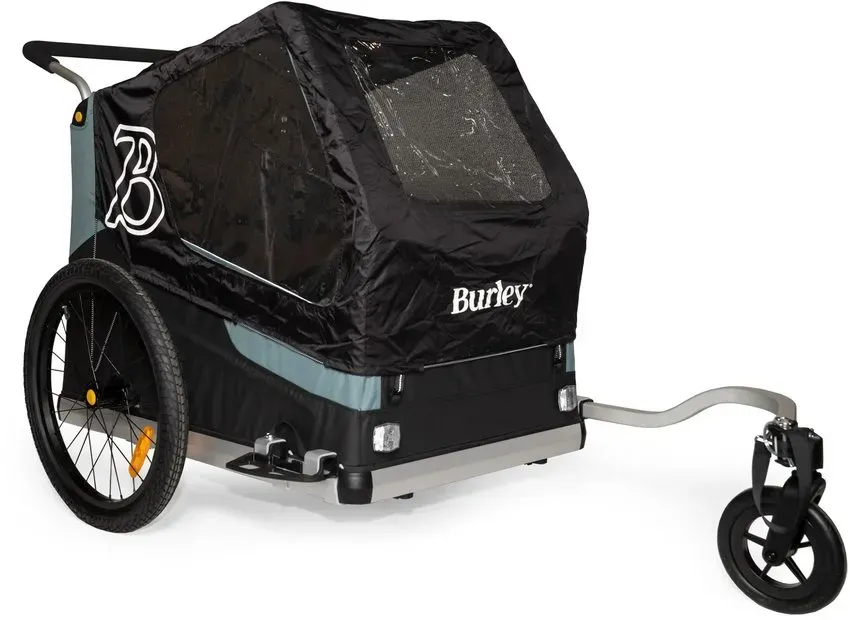 BURLEY Regenverdeck Bark Ranger XL Schwarz Modell 2024