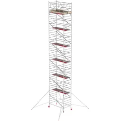 Altrex Fahrgerüst RS Tower 42 Aluminium mit Holz-Plattform 12,20m AH 1,35x1,85m