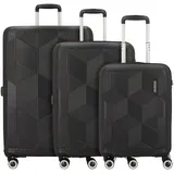 American Tourister Sunchaser Koffer-Set 3-tlg. schwarz