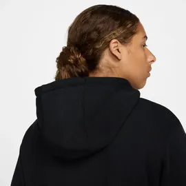 Nike Club Ft Full Zip Jacke, black/black/white S