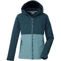 KILLTEC Mädchen Softshelljacke mit Kapuze KOW 227 GRLS SFTSHLL