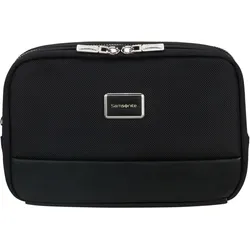 Kulturbeutel SAMSONITE "IMAGE Toilet Kit", Gr. B/H/T: 22cm x 14cm x 9cm, schwarz, Nylon, Polyurethan, Taschen, Kulturtasche Wash Bag Nassfach