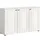xonox.home Sideboard Monte onesize 138x86x37 cm Weiß Hochglanz Holzwerkstoff